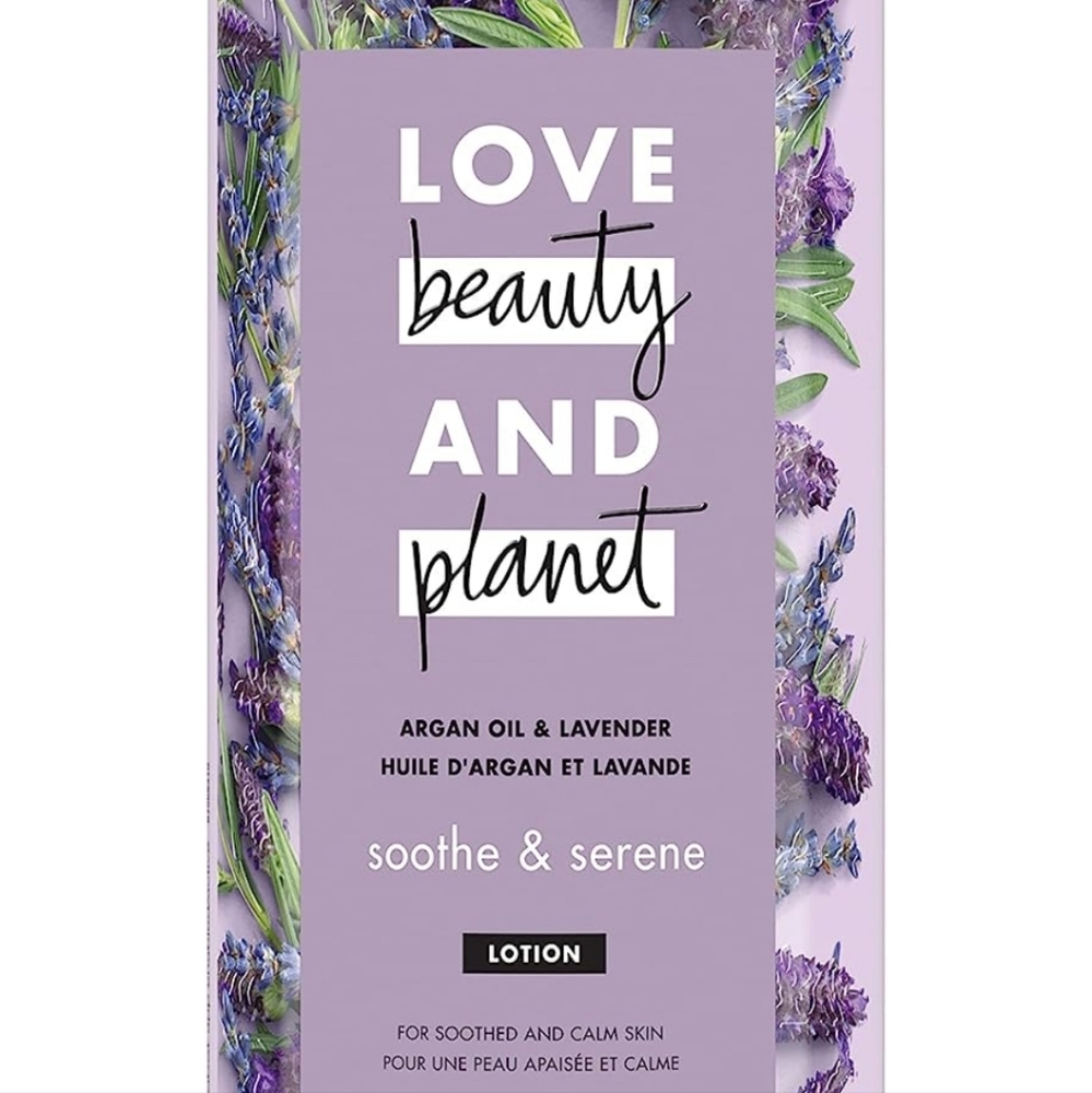 Vegan-LOVE beauty And planet Argan Oil & Lavender Lotion Brand new un- opened